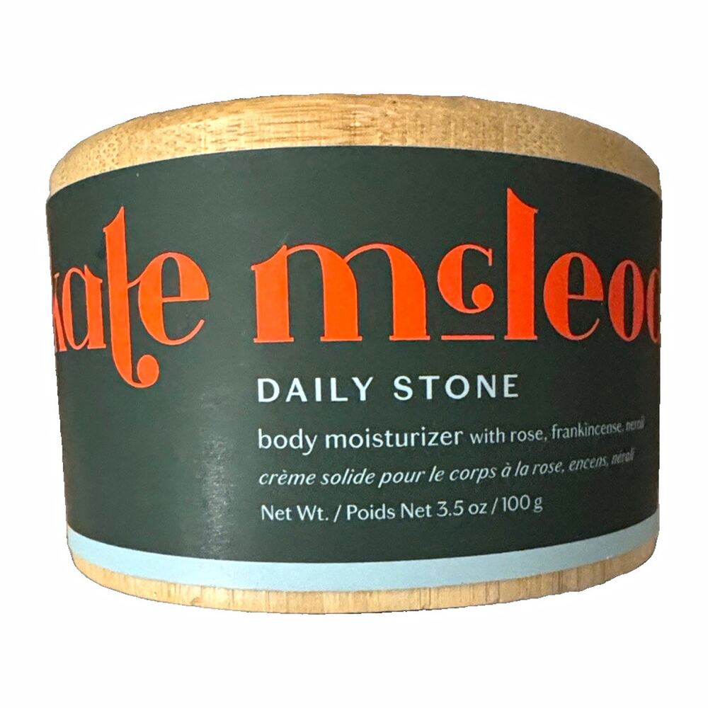Kate McLeod Daily Stone Solid Body Moisturizer Rose/Frankincense/Myrrh 3.5oz